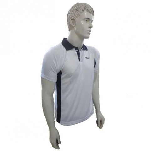 Thrax Badminton T Shirt Black And White Size Medium