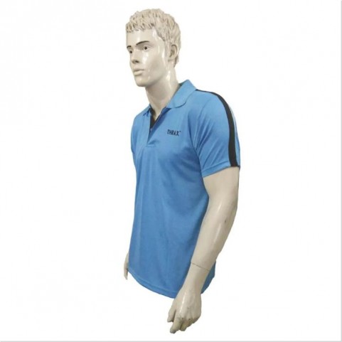 Thrax Badminton T Shirt Sky Blue Size Small