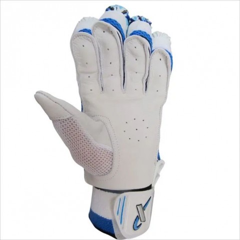 Youth Size Right Hand Thrax Aello X 1 Cricket Batting Gloves Blue And White