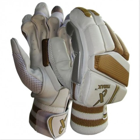 Thrax Gold Edition Cricket Batting Gloves Mens RH