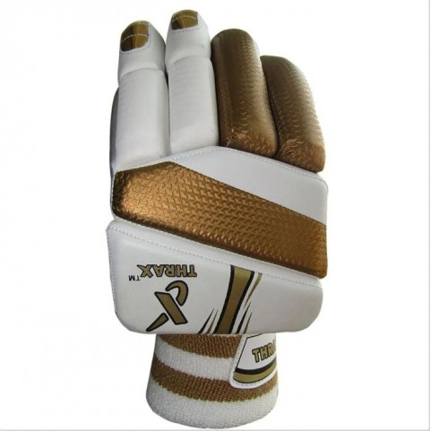 Thrax Gold Edition Cricket Batting Gloves Mens RH