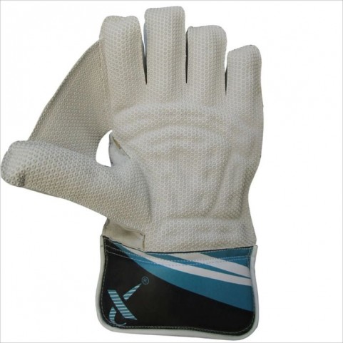 Thrax W4 Aello Cricket Wicket Keeping Gloves Sky Blue White