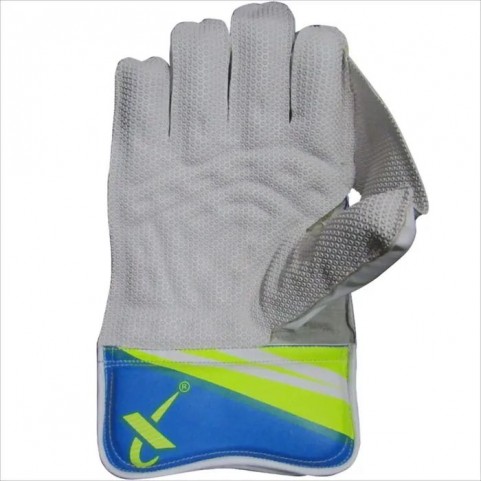 Thrax W2 Aello Cricket Wicket Keeping Gloves Blue Lime