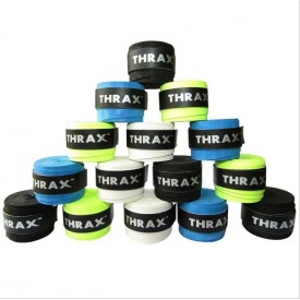 Thrax PU Based Super Foam Breathable Badminton Grip Set Of 15 Assorted Colour