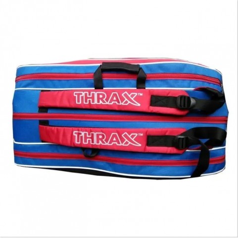 Thrax Gtx Series Badminton Kit Bag Red And Blue