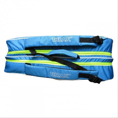 Thrax JX 01 Badminton Kit Bags Sky Blue And Lime