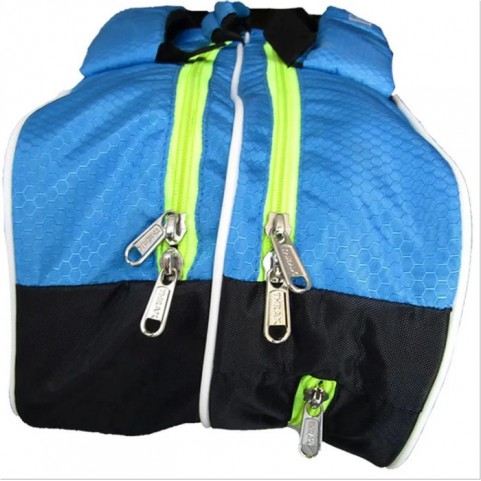 Thrax JX 01 Badminton Kit Bags Sky Blue And Lime
