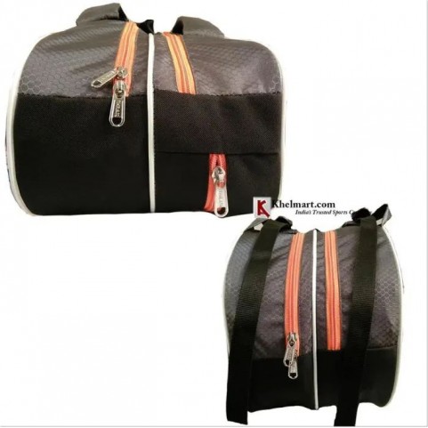 Thrax PX01 Badminton Kit Bag Grey And Orange Thrax PX01 Badminton Kit Bag Grey And Orange