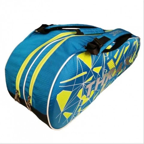 Thrax PX01 Badminton Kit Bag Blue Black And Lime
