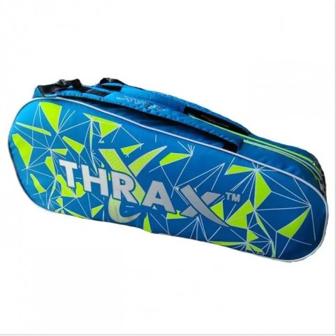 Thrax PX01 Badminton Kit Bag Blue Black And Lime