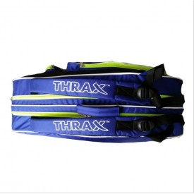 Thrax Astra Series Badminton Kit Bag Black Blue And Lime