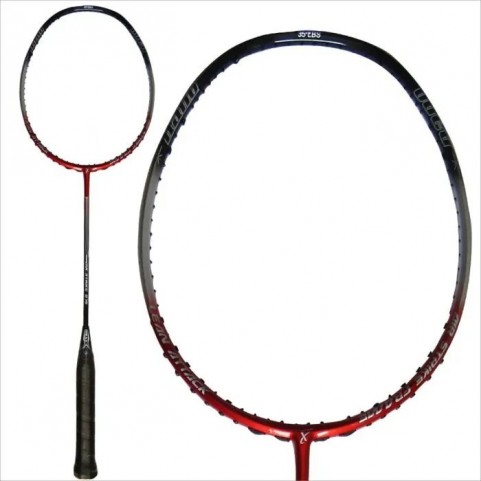 Thrax Air Strike 975 Lite 75 Gms weight 35 Lbs Tension Unstrung Badminton Racket