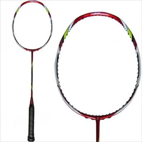 Thrax Air Strike 978 Lite 78 Gms Weight 30 Lbs Tension Unstrung Badminton Racket