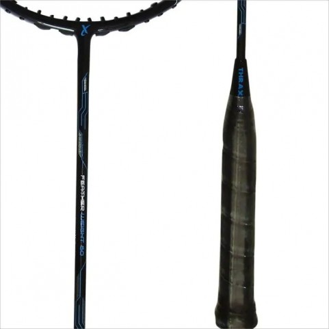 Thrax Feather Weight 60 Gms weight 30 Lbs Tension Unstrung Badminton Racket