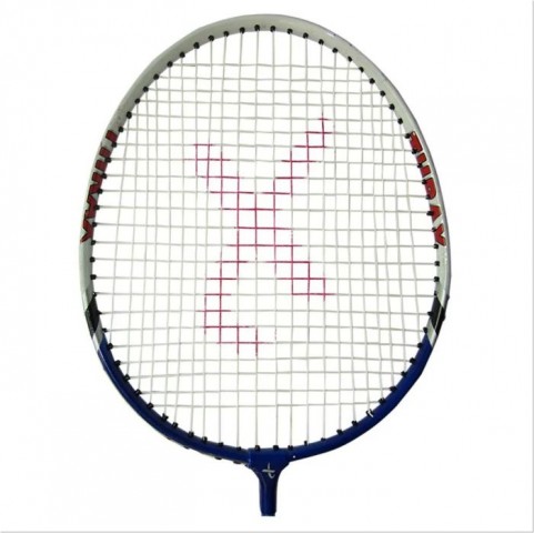 Set of 2 Thrax Hammer Power 11 Badminton Racket ( Blue )