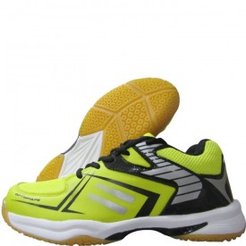 Thrax Court Power 008 Badminton Shoes Yellow And Black