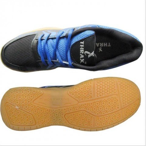 Thrax Up Court Badminton Shoes Blue And Black