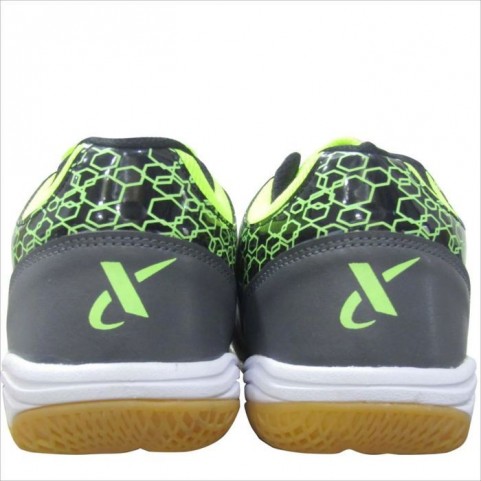 Thrax Court Power 777 Badminton Shoes Gray Lime