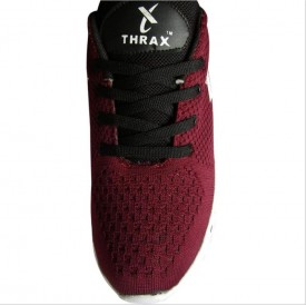 Thrax Air Cushion Max (Red) Casual Running Shoes